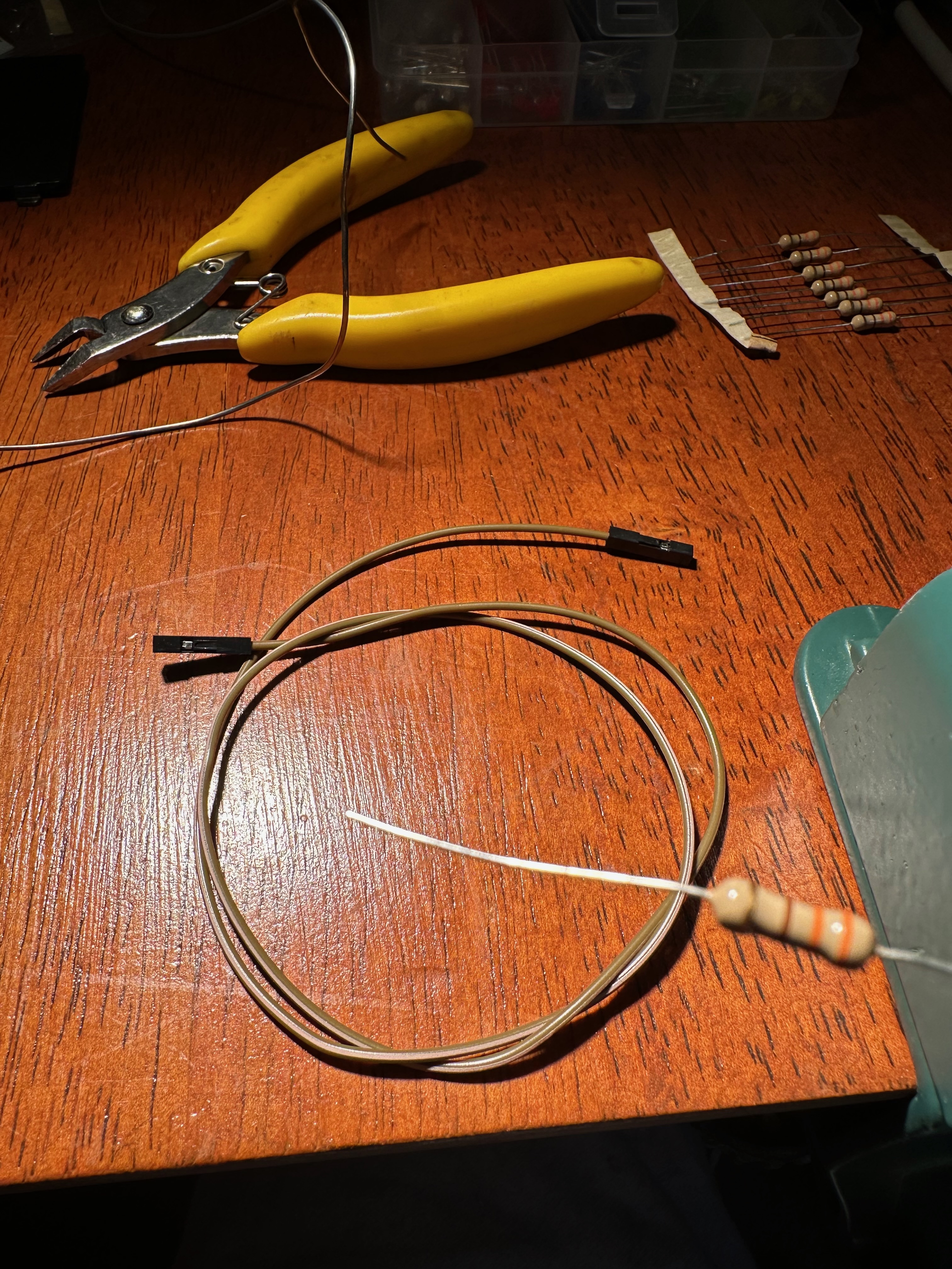 Step 3 – Fit the resistor