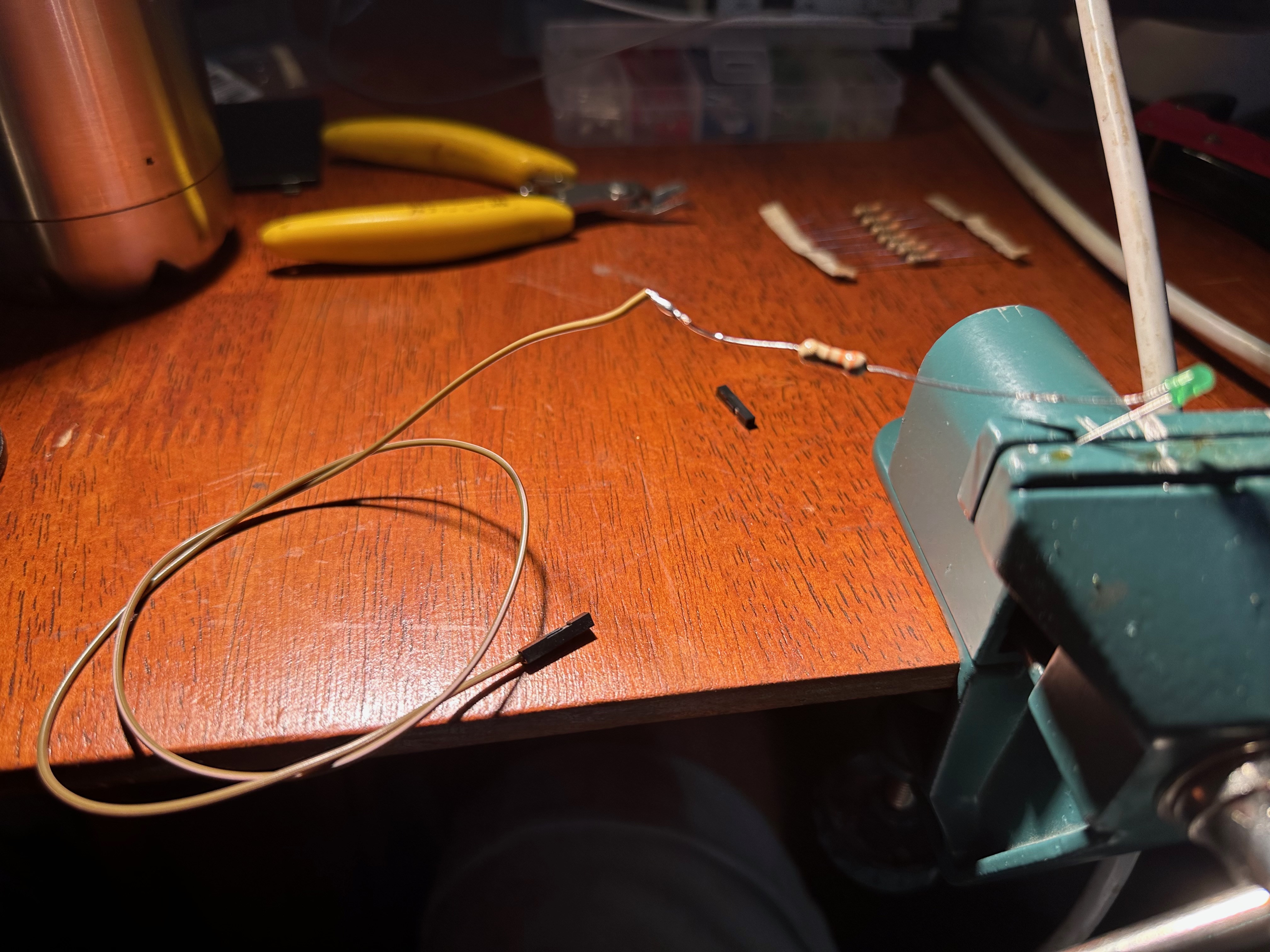 Step 7 – Shrink the tubing